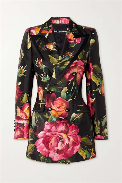 dolce gabbana floral jacket|dolce and gabbana outlet.